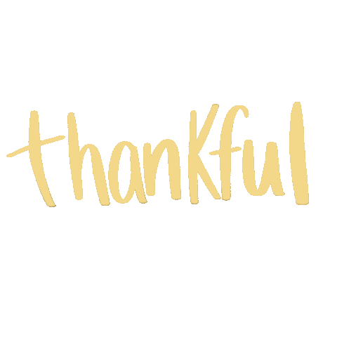 Thankful Sticker