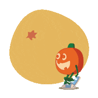 GourdysPumpkinRun fall pumpkins registered gourdy Sticker