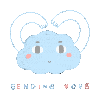 carocarohu love artist cloud ily Sticker