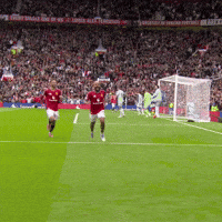 Celebrate Old Trafford GIF by Manchester United