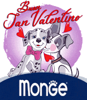 San Valentino Pet Sticker by Mongepet