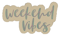 Weekend Sunday Sticker