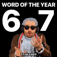 6 7 Word Of The Year GIF