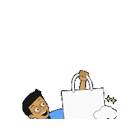 Illustration Shopping Sticker by Skyro