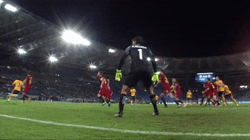 alisson save GIF by AS Roma