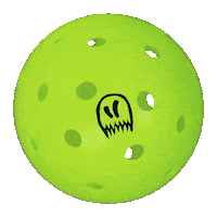 GhostPickleball ghost pickleball pickleballislife pickleballaddict Sticker