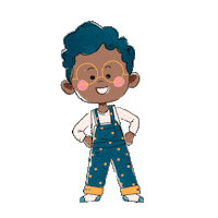 Happy Glasses Sticker by Bundleboon