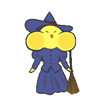 Halloween Witch Sticker by balireefaquarium