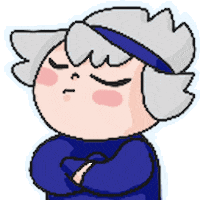 omgsama no nope no way nah Sticker