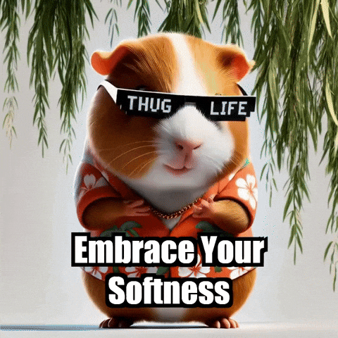 Wisdom Vulnerability GIF by Guinea Gambino