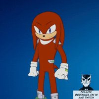 Sonic The Hedgehog Knuckles GIF