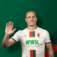 Auf Wiedersehen Hello GIF by FC Augsburg 1907