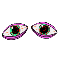 Festival Eyes Sticker by VICE Nederland