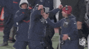 New England Patriots Hug GIF by NFL