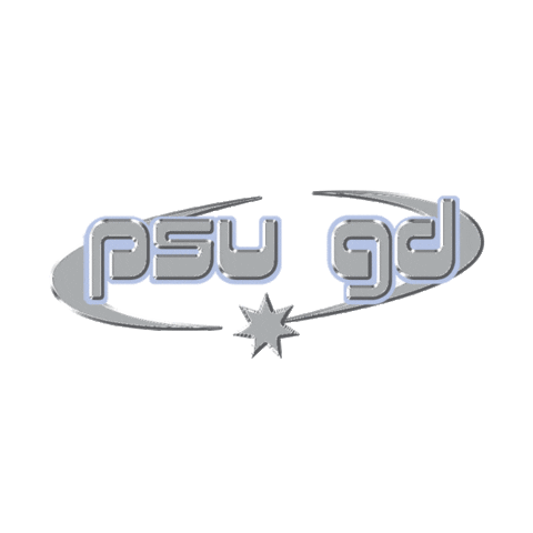 Psugd Sticker by Portland State Graphic Design