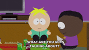 speaking butters stotch GIF by South Park 