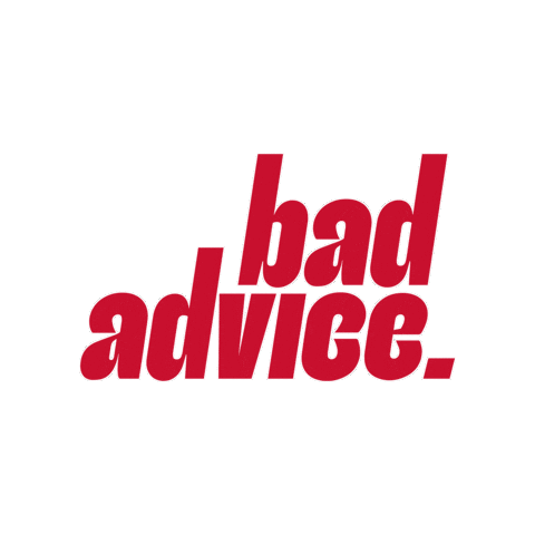 badadvicegame games advice cardgame playingcards Sticker