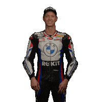 Michael Click Here Sticker by WorldSBK