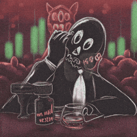 London Drinking GIF