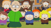 scared mr. garrison GIF by South Park 