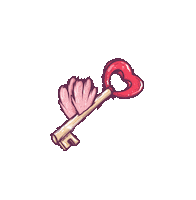 MinaHura love heart red valentine Sticker