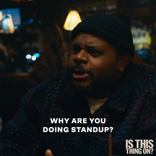 Is This Thing On Standup GIF by Searchlight Pictures