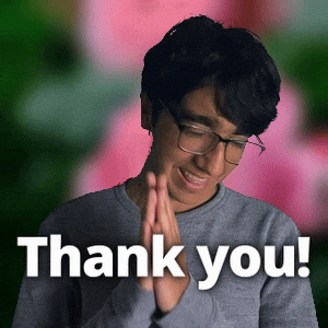 Thanks A Million Thank You GIF