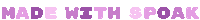 Made With Spoak Sticker by Spoak Decor