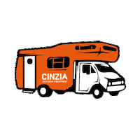 cinziavehiculos adventure trip freedom camping Sticker