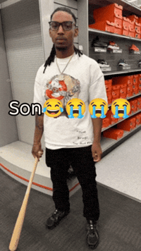 Son Baseball Bat GIF