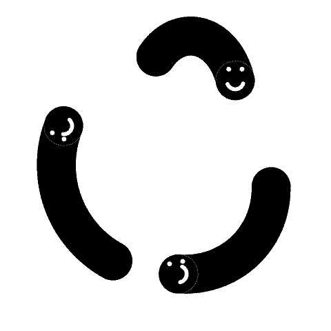 o_and_no giphyupload smile sad loop Sticker