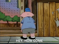 hey arnold nick splat GIF