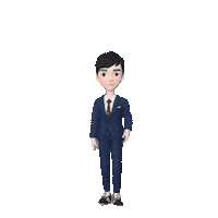 Menino Terno Sticker