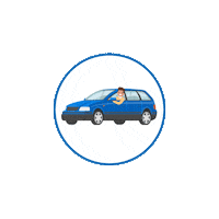 road trip car Sticker by ThriftyCarRental