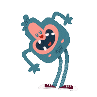 aputski happy dance fun dancing Sticker