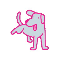 Dog Peeing Sticker by Ece