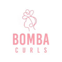 Pink Curly Hair Sticker by BombaCurls