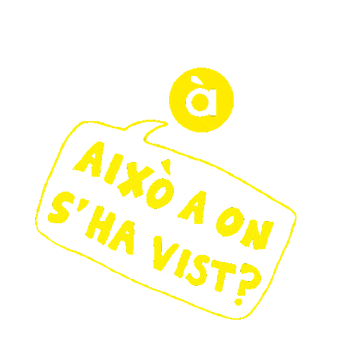 A Punt Sticker by À Punt Mèdia