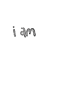 laurenamandagio i am affirmations pink and blue I am beautiful Sticker