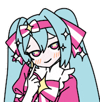 Retry Hatsune Miku Sticker