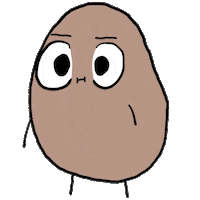 Pototo618 potato pototo 馬鈴薯 波托托 Sticker