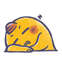 Sleepy Sticker