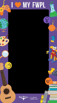 Love Your Library GIF by Fort Worth Public Library