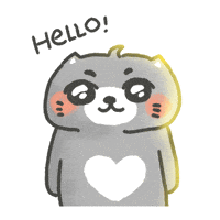 Cute Cat Hello GIF