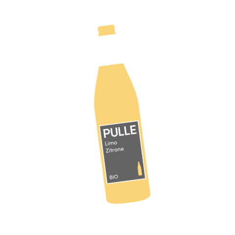trinkpulle giphyupload zitrone pulle trinkpulle Sticker