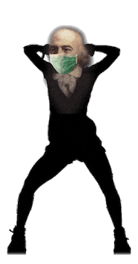 Founding Father Dancing Sticker by New York University
