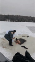 Quebec Dad Shows Son How It's Done 