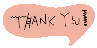 Thanks Thank You Sticker