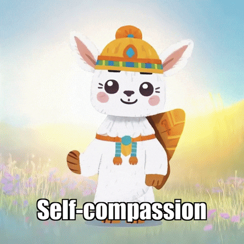Self Love Acceptance GIF by Llamaozi