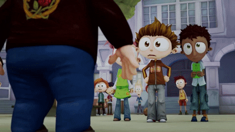 AngeloRules giphygifmaker fun angry drole GIF